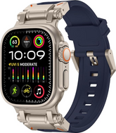 Kellarihm Yolo Silicone Apple Watch 42 / 44 / 45 / 49mm (sinine)